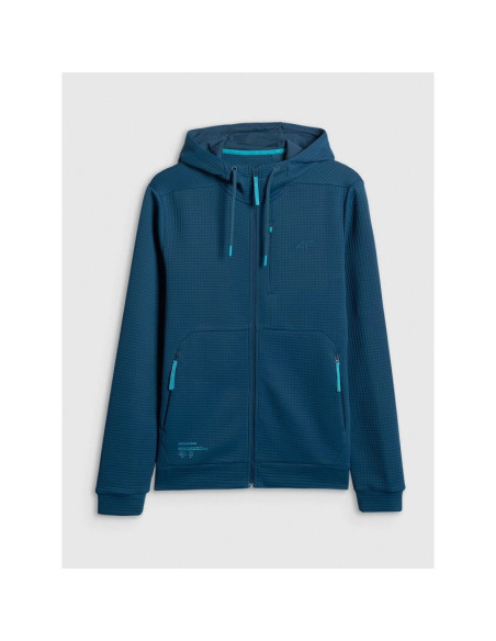 Bluza treningowa regular z kapturem męska 4f 4frss26tfswm1006-30s