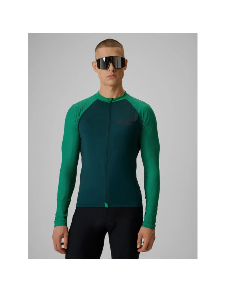 Longsleeve kolarski z filtrem upf50+ męski 4f 4frss26tflom649-41s