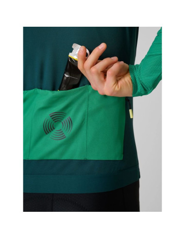 Longsleeve kolarski z filtrem upf50+ męski 4f 4frss26tflom649-41s