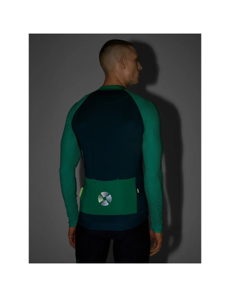 Longsleeve kolarski z filtrem upf50+ męski 4f 4frss26tflom649-41s