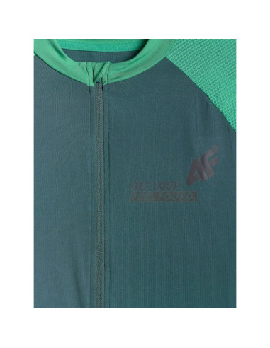 Longsleeve kolarski z filtrem upf50+ męski 4f 4frss26tflom649-41s