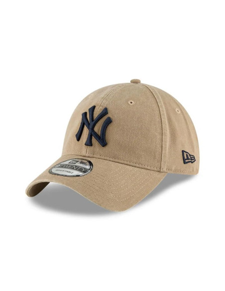Czapka z daszkiem new era 9twenty mlb ny new york yankees core classic beige - 60235283