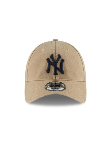 Czapka z daszkiem new era 9twenty mlb ny new york yankees core classic beige - 60235283