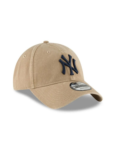 Czapka z daszkiem new era 9twenty mlb ny new york yankees core classic beige - 60235283