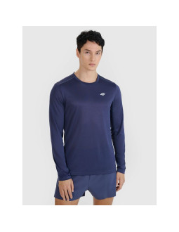 Longsleeve do biegania szybkoschnący męski 4f 4fwss25tflom326-22s