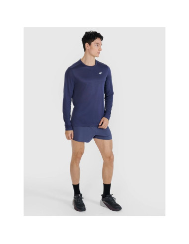 Longsleeve do biegania szybkoschnący męski 4f 4fwss25tflom326-22s