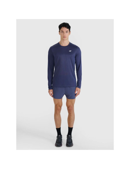 Longsleeve do biegania szybkoschnący męski 4f 4fwss25tflom326-22s