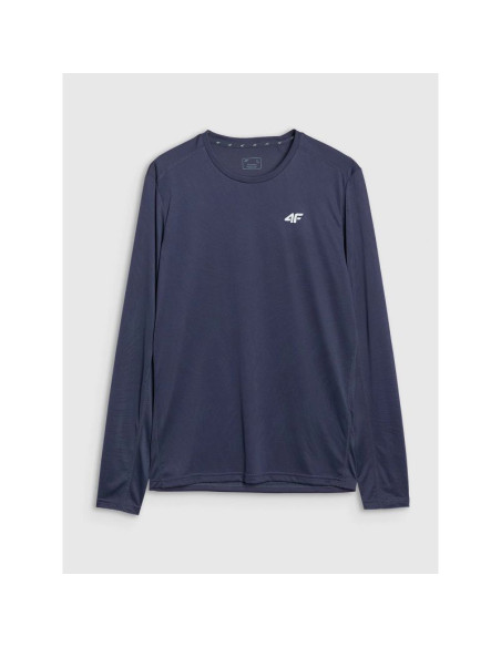 Longsleeve do biegania szybkoschnący męski 4f 4fwss25tflom326-22s