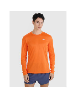 Longsleeve do biegania szybkoschnący męski 4f 4fwss25tflom326-70s