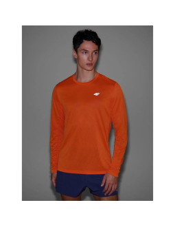 Longsleeve do biegania szybkoschnący męski 4f 4fwss25tflom326-70s 2