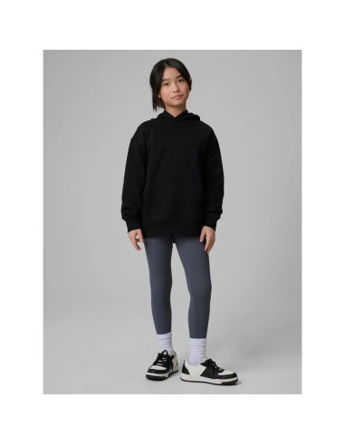 Bluza dresowa loose z kapturem dziewczęca 4f 4fjrmm00tswsf2714-20s