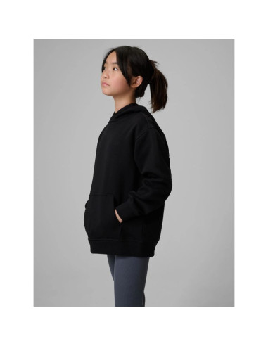 Bluza dresowa loose z kapturem dziewczęca 4f 4fjrmm00tswsf2714-20s