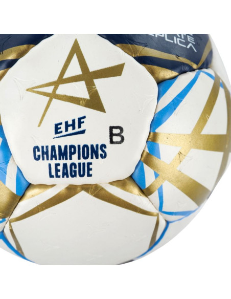 Piłka ręczna select ultimate champions league replica 3 v25 official ehf ii garunek biało-granatowo-złota 13519/270061