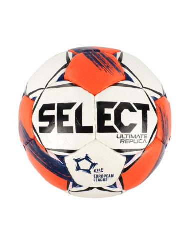 Piłka ręczna select ultimate european league replic 3 v25 ehf ii gatunek biało-pomarańczowa 13521/270063