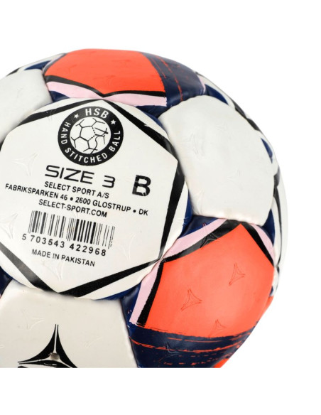 Piłka ręczna select ultimate european league replic 3 v25 ehf ii gatunek biało-pomarańczowa 13521/270063