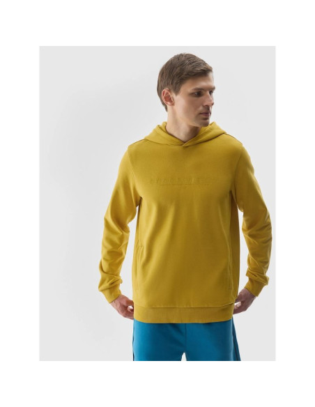Bluza dresowa nierozpinana z kapturem męska 4f 4fwss24tswsm0948-71s