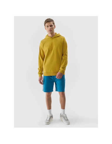 Bluza dresowa nierozpinana z kapturem męska 4f 4fwss24tswsm0948-71s