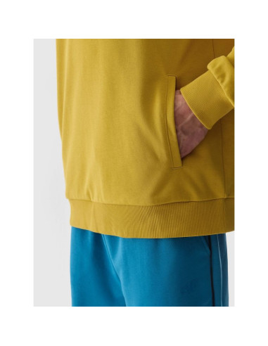 Bluza dresowa nierozpinana z kapturem męska 4f 4fwss24tswsm0948-71s