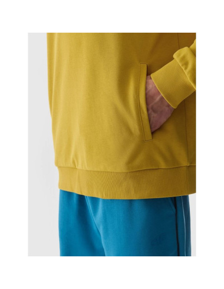 Bluza dresowa nierozpinana z kapturem męska 4f 4fwss24tswsm0948-71s