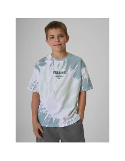T-shirt bawełniany chłopięcy 4f 4fjrss26ttshm4173-91a
