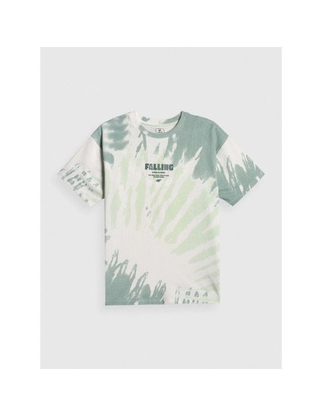 T-shirt bawełniany chłopięcy 4f 4fjrss26ttshm4173-91a