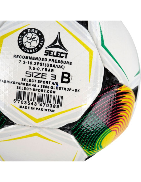 Piłka nożna select brillant training veikkausliiga v25 ii gatunek biało-zielono-czarna 181169