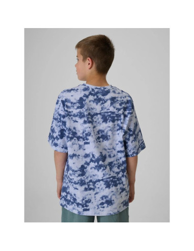 T-shirt bawełniany chłopięcy 4f 4fjrss26ttshm4281-91a