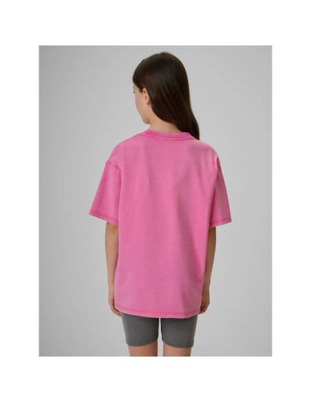 T-shirt bawełniany dziewczęcy 4f 4fjrss26ttshf3981-54s
