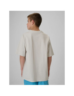T-shirt bawełniany chłopięcy 4f 4fjrss26ttshm4167-27s 2
