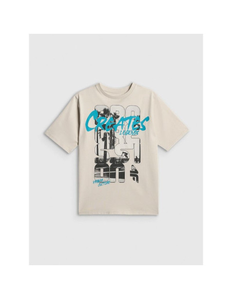 T-shirt bawełniany chłopięcy 4f 4fjrss26ttshm4167-27s