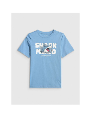 T-shirt bawełniany chłopięcy 4f 4fjrss26ttshm3902-33s