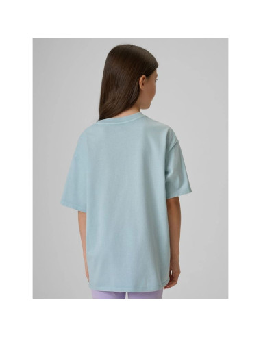 T-shirt bawełniany dziewczęcy 4f 4fjrss26ttshf3981-33s