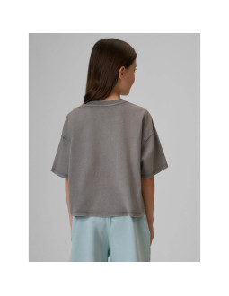 T-shirt bawełniany dziewczęcy 4f 4fjrss26ttshf3983-25s 2