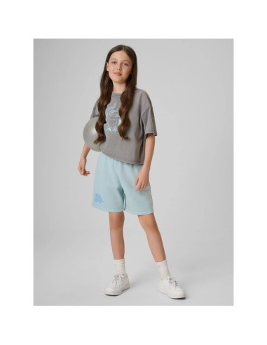 T-shirt bawełniany dziewczęcy 4f 4fjrss26ttshf3983-25s