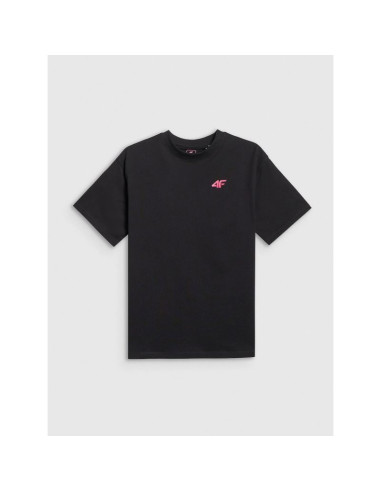 T-shirt loose gładki dziewczęcy 4f 4fjrss26ttshf3984-20s