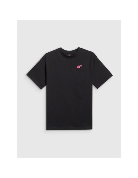 T-shirt loose gładki dziewczęcy 4f 4fjrss26ttshf3984-20s
