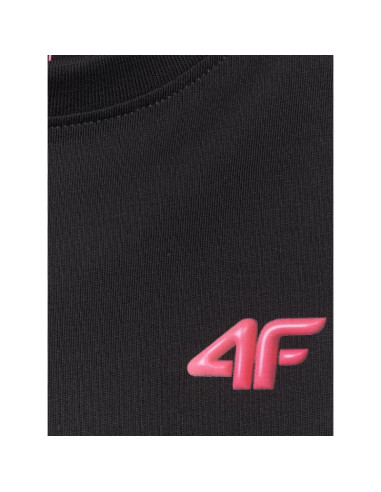 T-shirt loose gładki dziewczęcy 4f 4fjrss26ttshf3984-20s