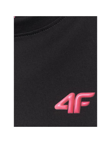 T-shirt loose gładki dziewczęcy 4f 4fjrss26ttshf3984-20s