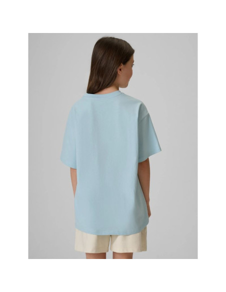 T-shirt loose gładki dziewczęcy 4f 4fjrss26ttshf3984-33s