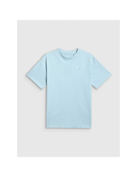 T-shirt loose gładki dziewczęcy 4f 4fjrss26ttshf3984-33s