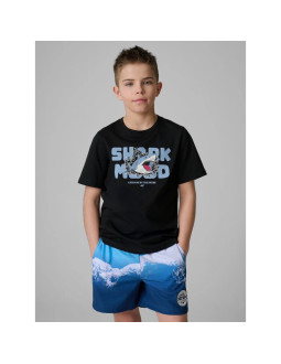 T-shirt bawełniany chłopięcy 4f 4fjrss26ttshm3902-20s