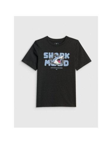 T-shirt bawełniany chłopięcy 4f 4fjrss26ttshm3902-20s