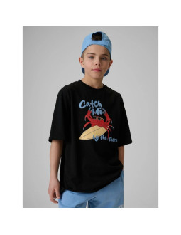 T-shirt bawełniany chłopięcy 4f 4fjrss26ttshm3903-20s