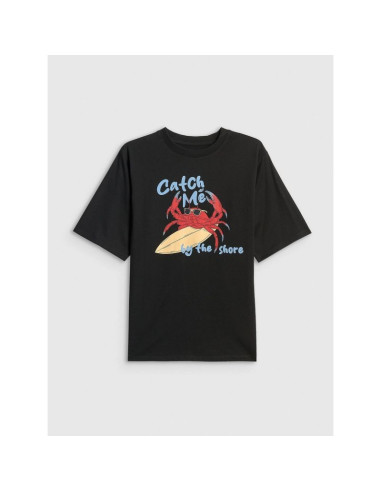 T-shirt bawełniany chłopięcy 4f 4fjrss26ttshm3903-20s