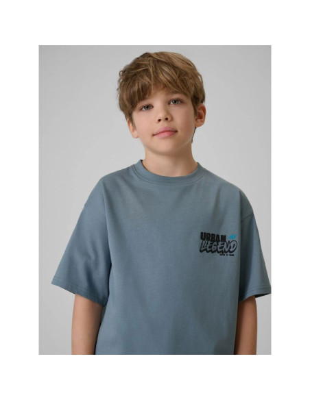 T-shirt bawełniany chłopięcy 4f 4fjrss26ttshm4175-46s