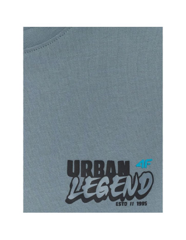 T-shirt bawełniany chłopięcy 4f 4fjrss26ttshm4175-46s
