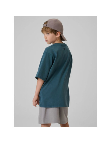 T-shirt bawełniany chłopięcy 4f 4fjrss26ttshm4279-46s