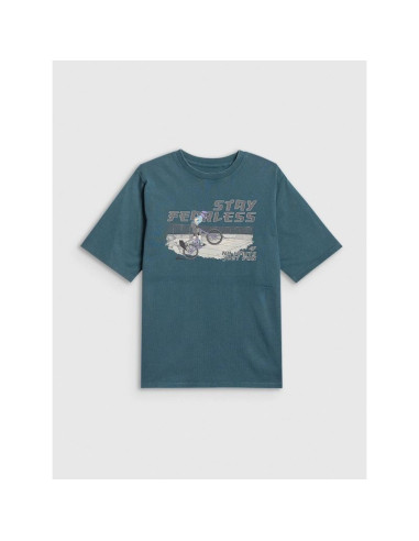 T-shirt bawełniany chłopięcy 4f 4fjrss26ttshm4279-46s