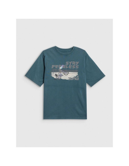 T-shirt bawełniany chłopięcy 4f 4fjrss26ttshm4279-46s
