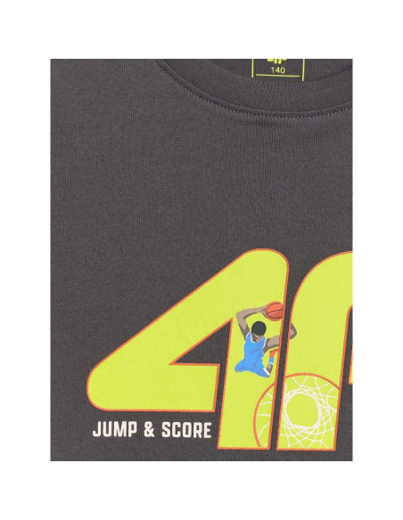 T-shirt bawełniany chłopięcy 4f 4fjrss26ttshm4280-22s